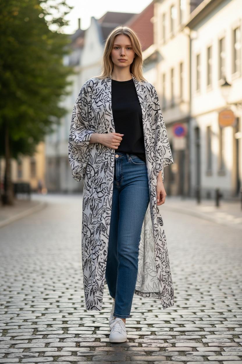 Mono Art Kimono