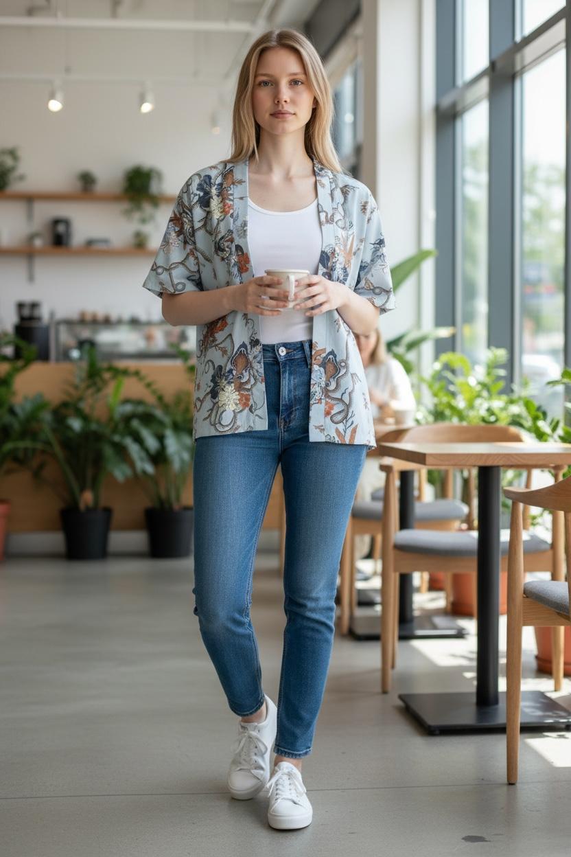 Ocean Muse Kimono